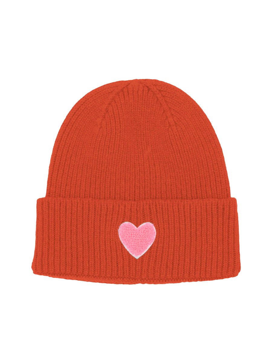 LUND Heart neon pink