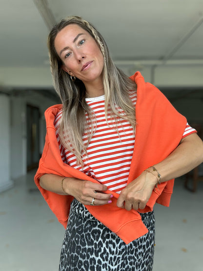 MIAMI Stripe - strong orange 024