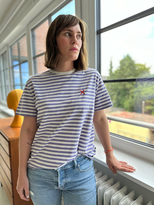 CAPRI Stripe - amethyst 083