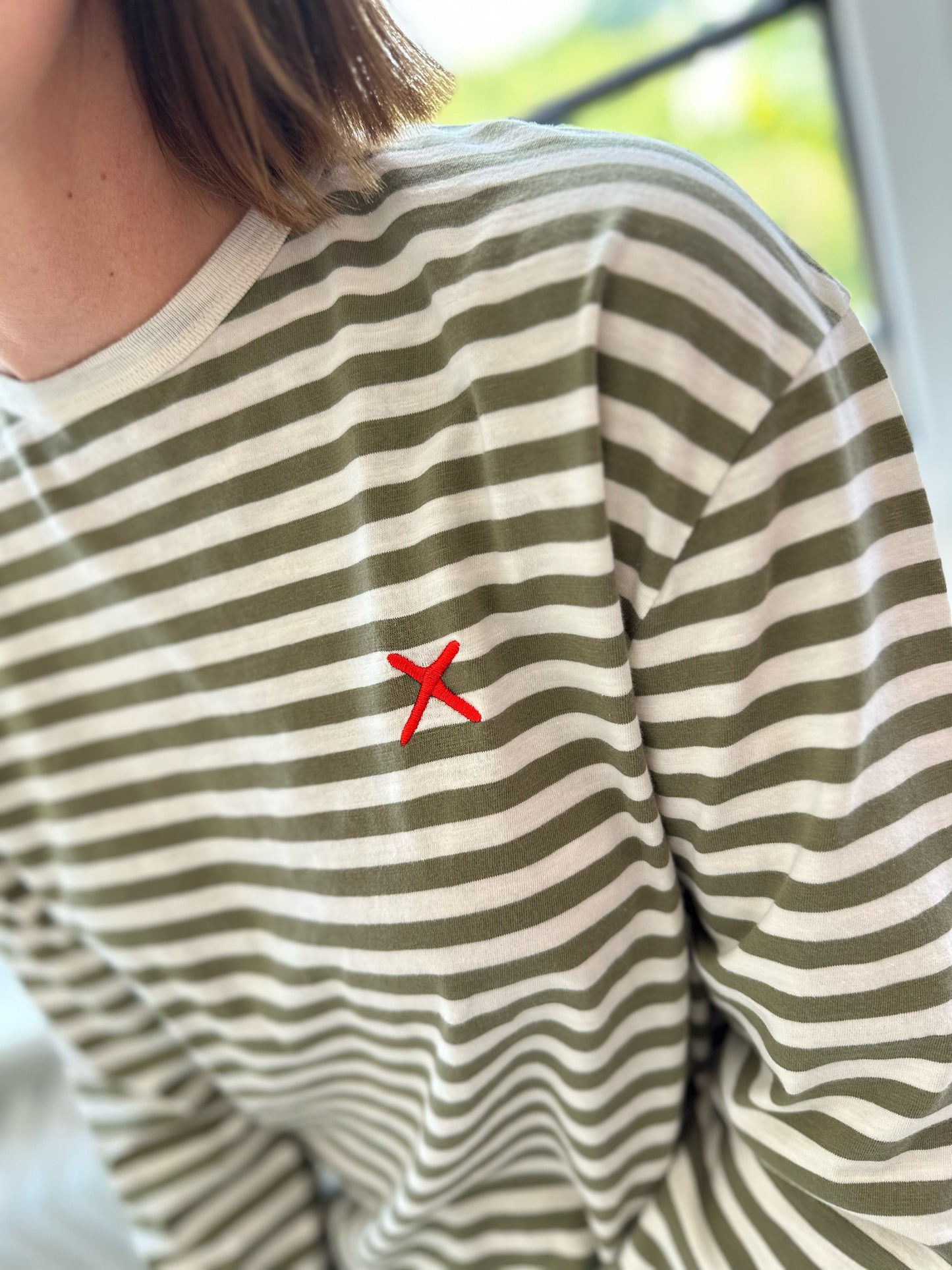 ST.TROPEZ Stripe - deep forest 032