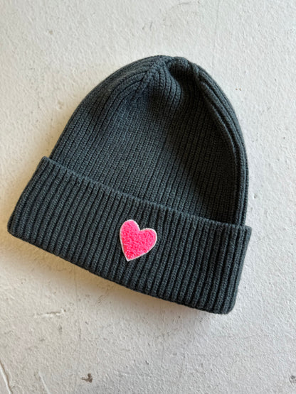 LILLE HEART neon pink