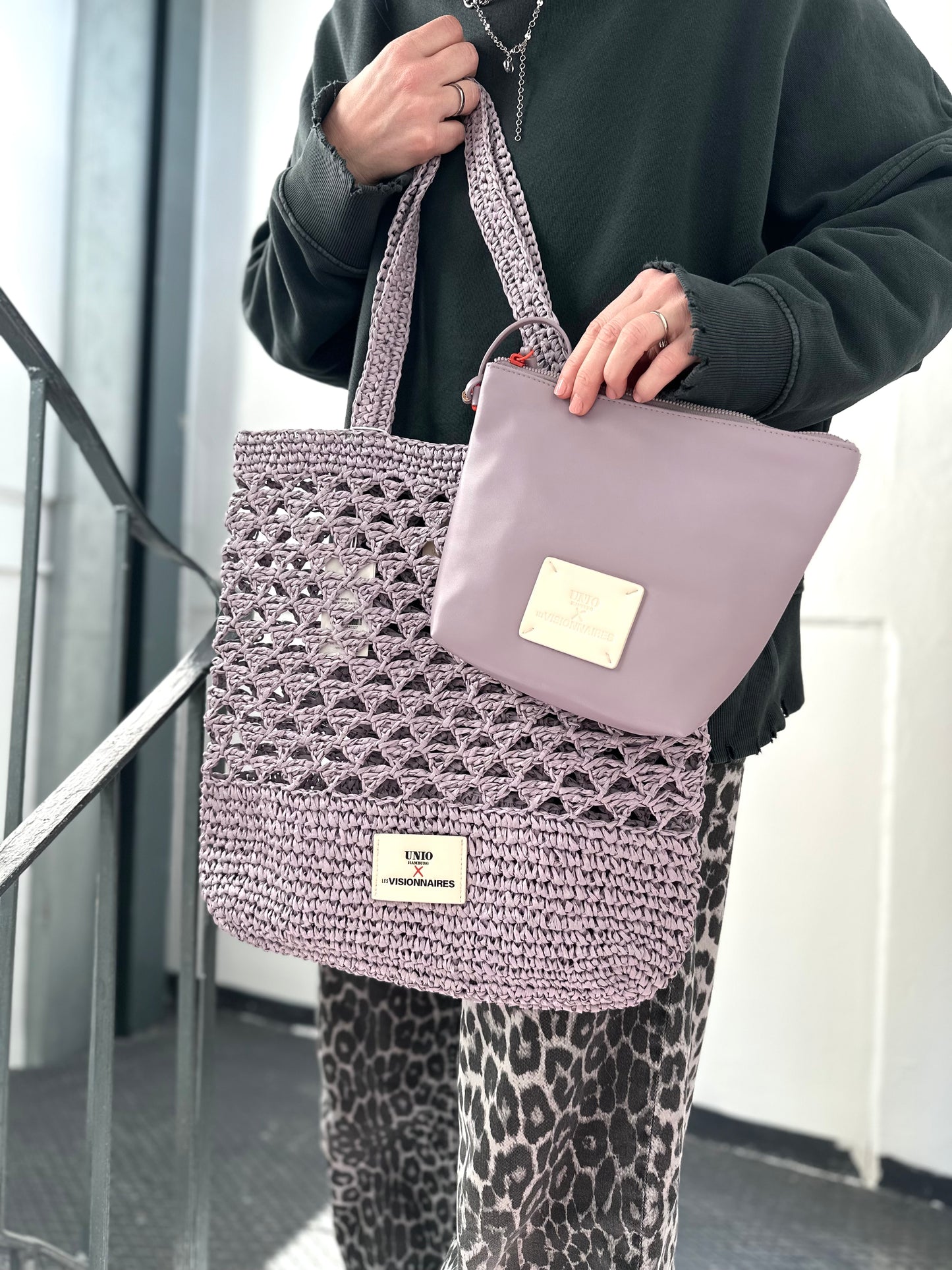 new // SHOPPER RAFFIA