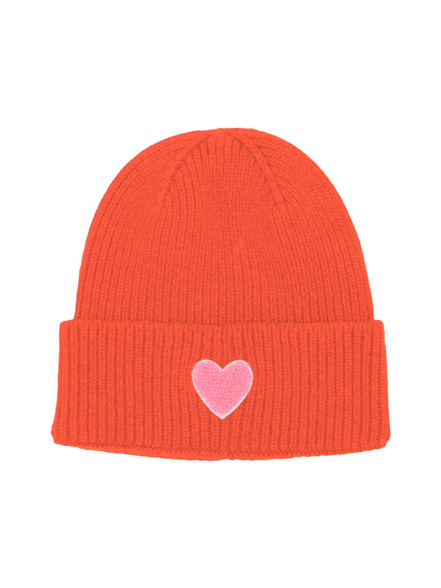 UNIO Hamburg MÜTZEN LUND Heart neon pink