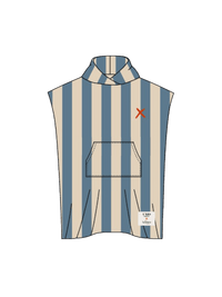 UNIO Hamburg FROTTIER NISIDA - PONCHO STRIPE