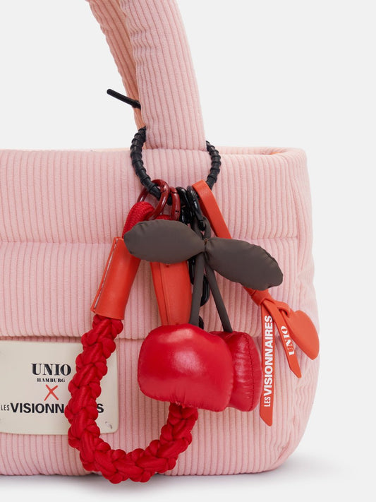 UNIO Hamburg ACCESSOIRE PUFFY CHERRY CHARM - cherry red 9021