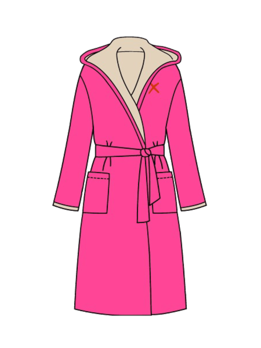 UNIO Hamburg FROTTIER VIVARA - KAPUZENMANTEL