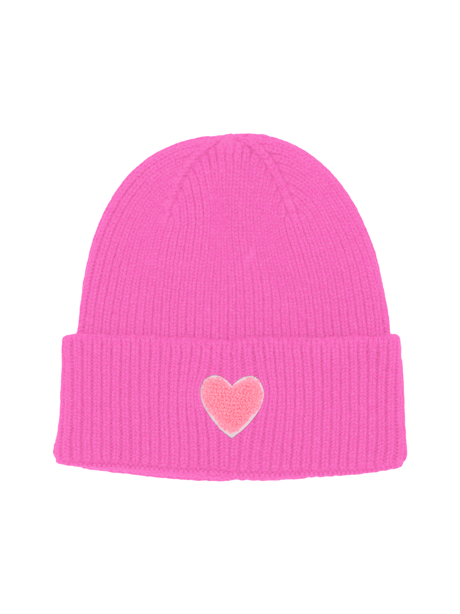 UNIO Hamburg Mützen LUND HEART NEON PINK
