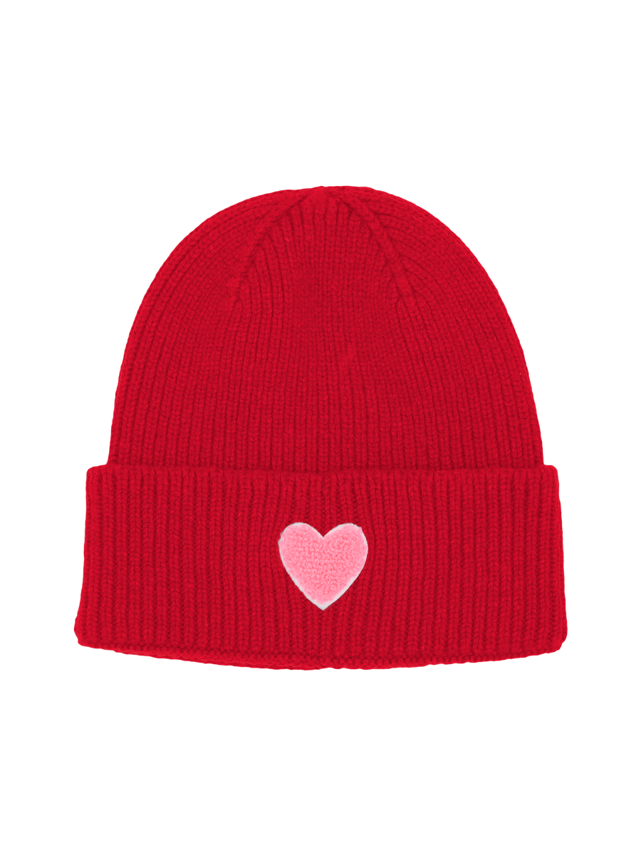 UNIO Hamburg MÜTZEN LUND Heart neon pink