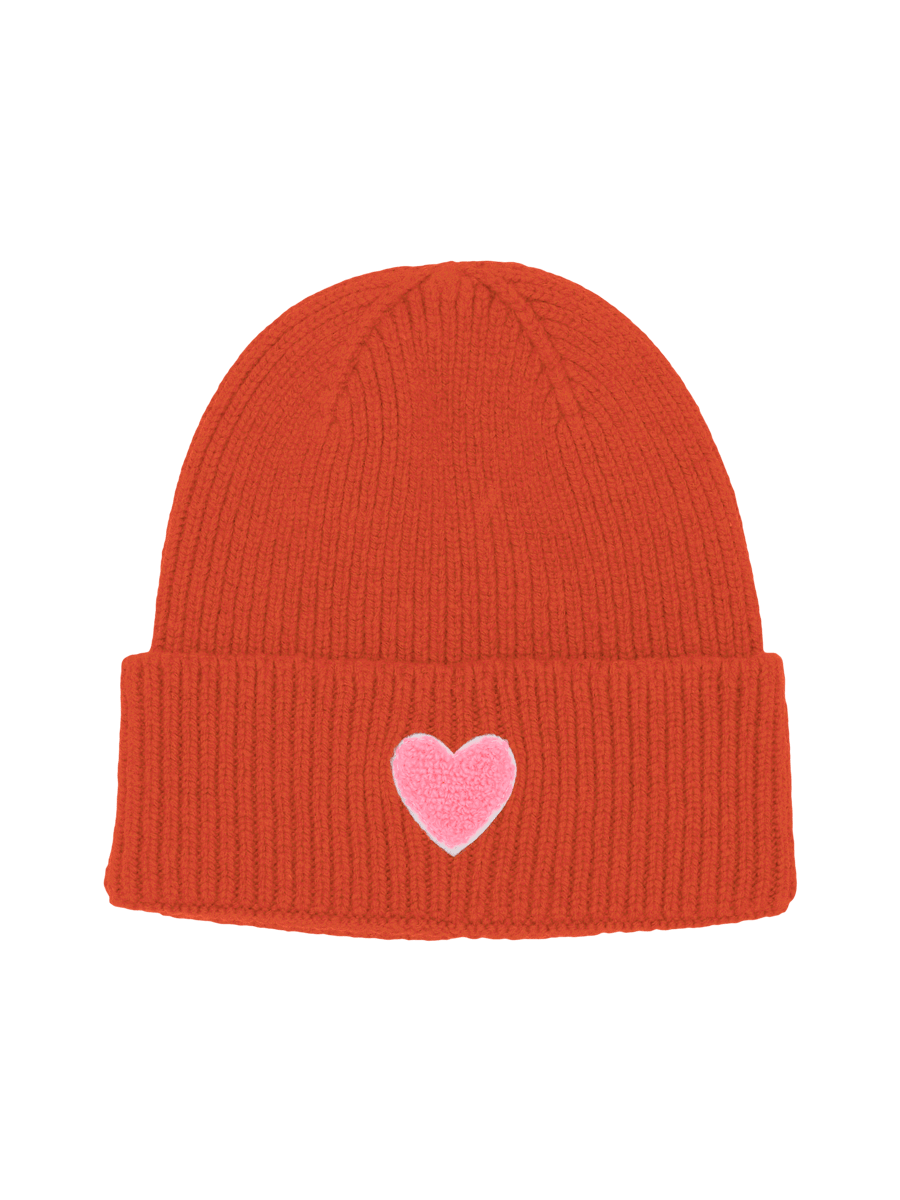 UNIO Hamburg MÜTZEN LUND Heart neon pink