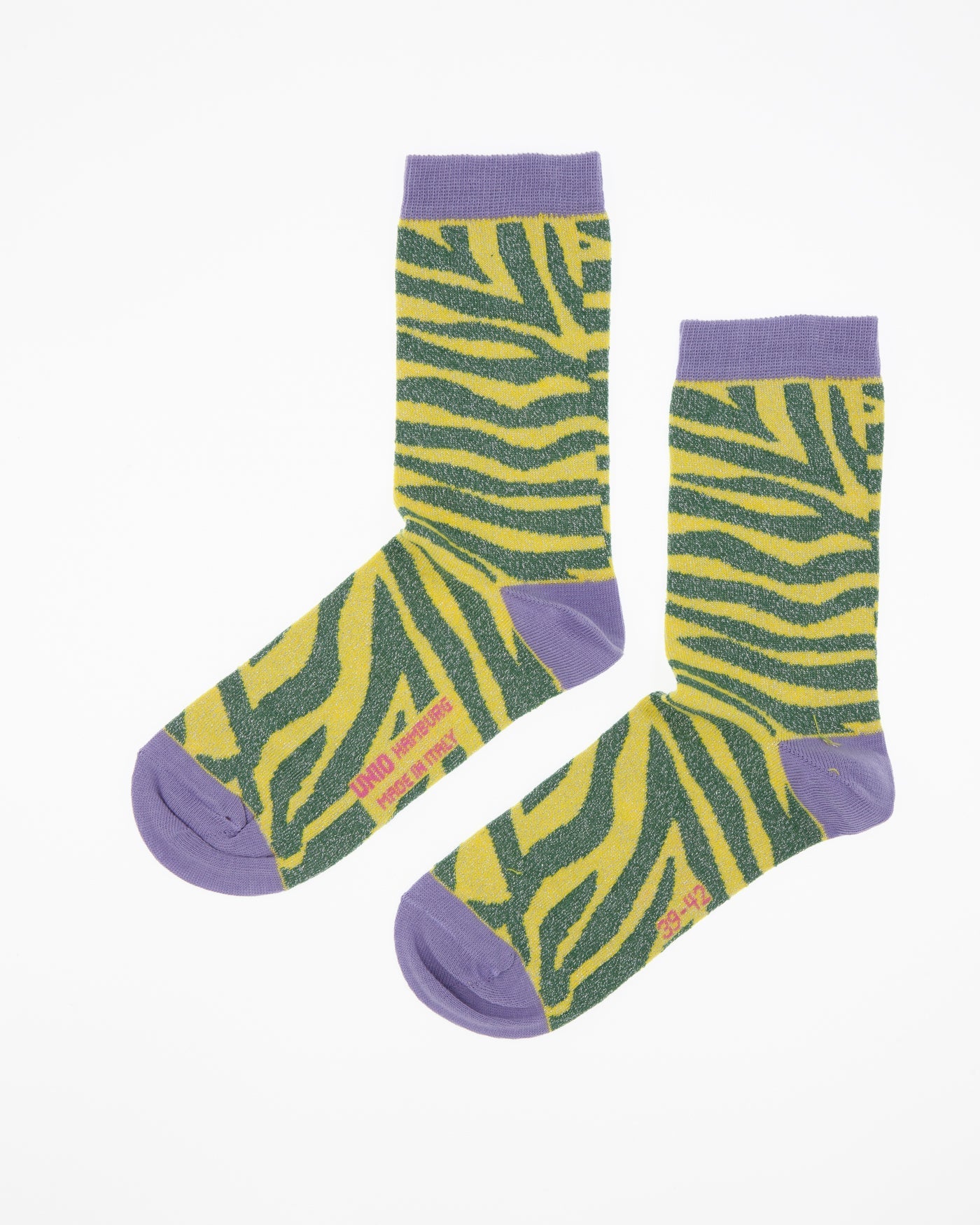 UNIO Hamburg Socken GLAM ZEBRA