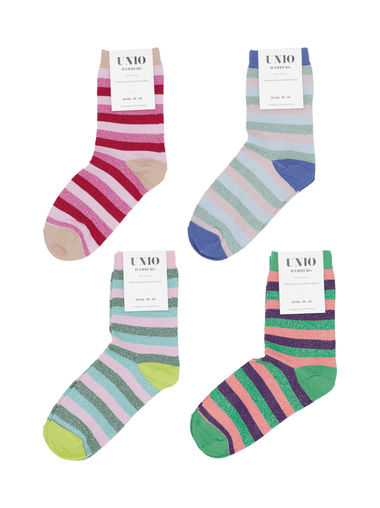 UNIO Hamburg SOCKEN SUMMER GLAM STRIPE