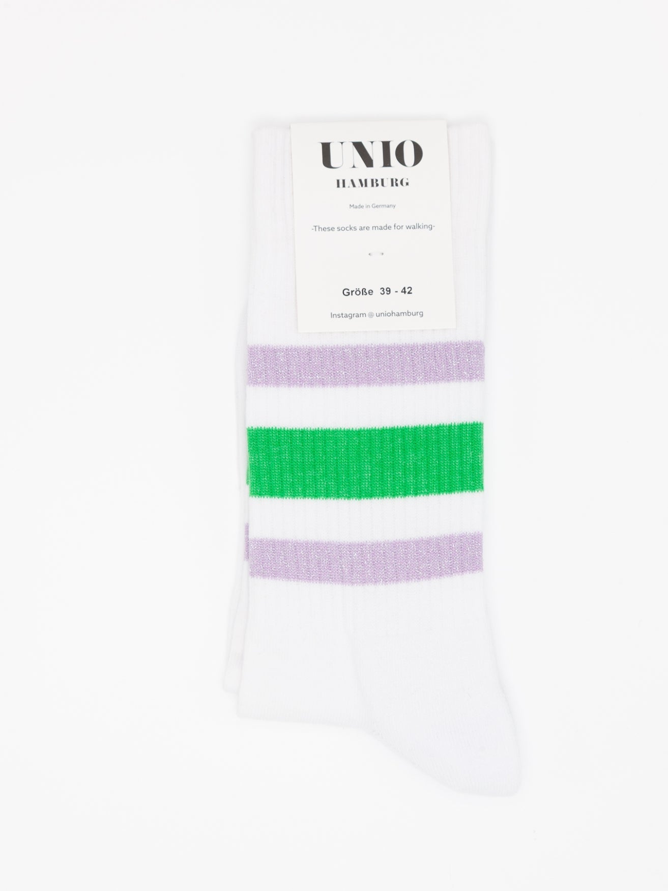 UNIO Hamburg Socken TORONTO GLITZI STRIPE
