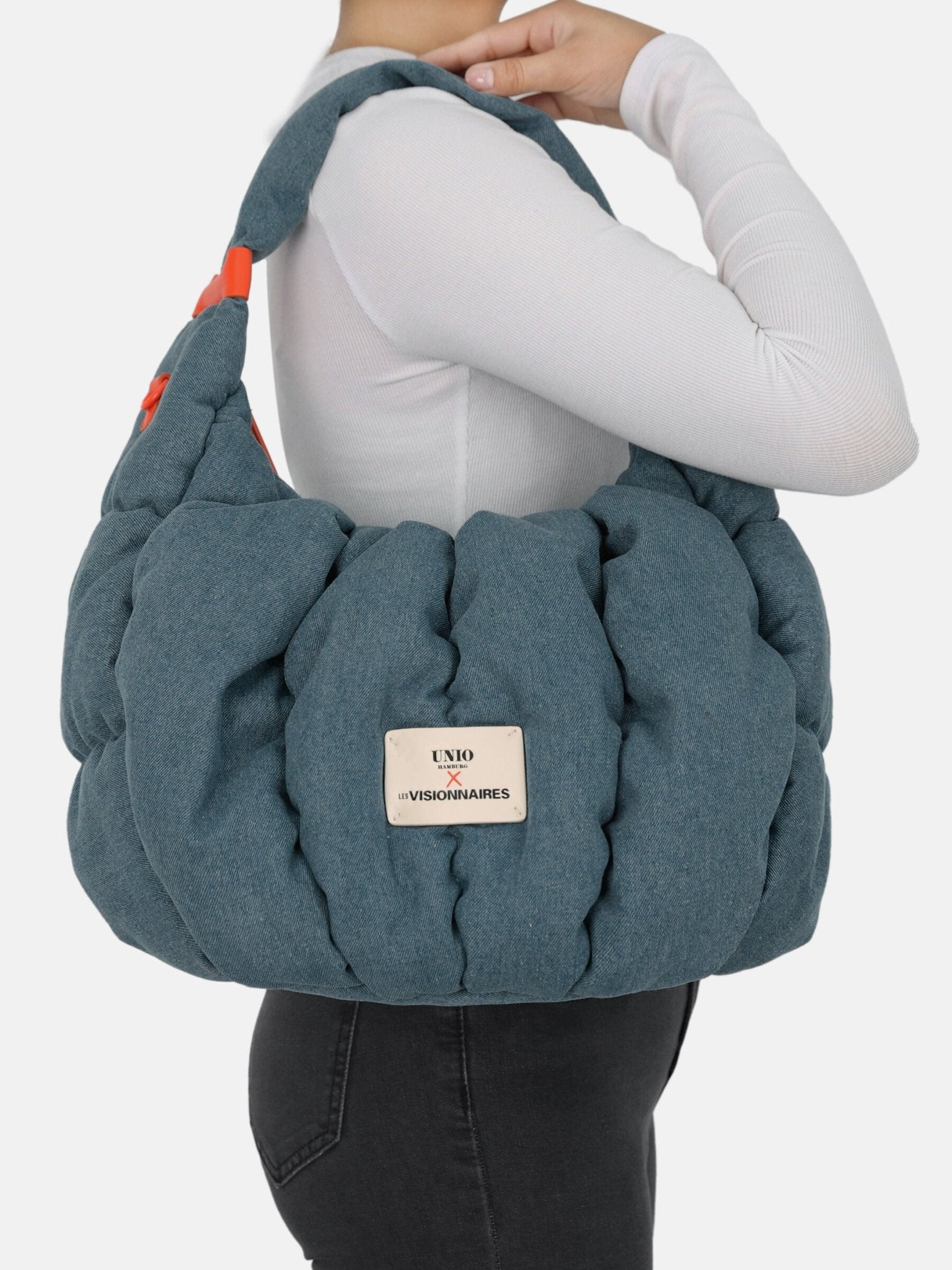 UNIO Hamburg TASCHEN KITZBUEHEL L DENIM - denim blue 0027